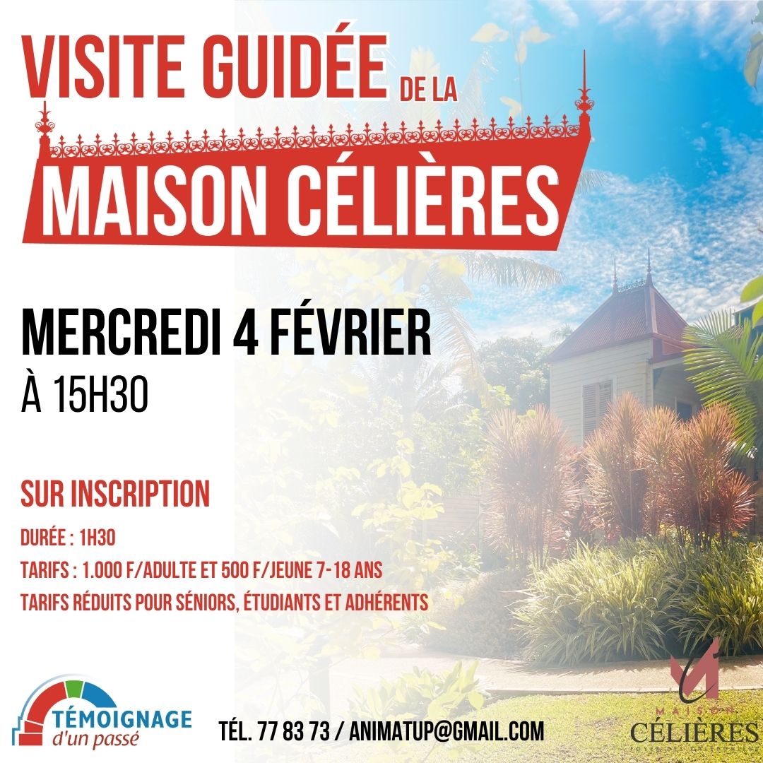 Visite guidée de la Maison Célières