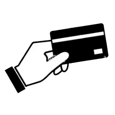 Logo pas de carte de crédit